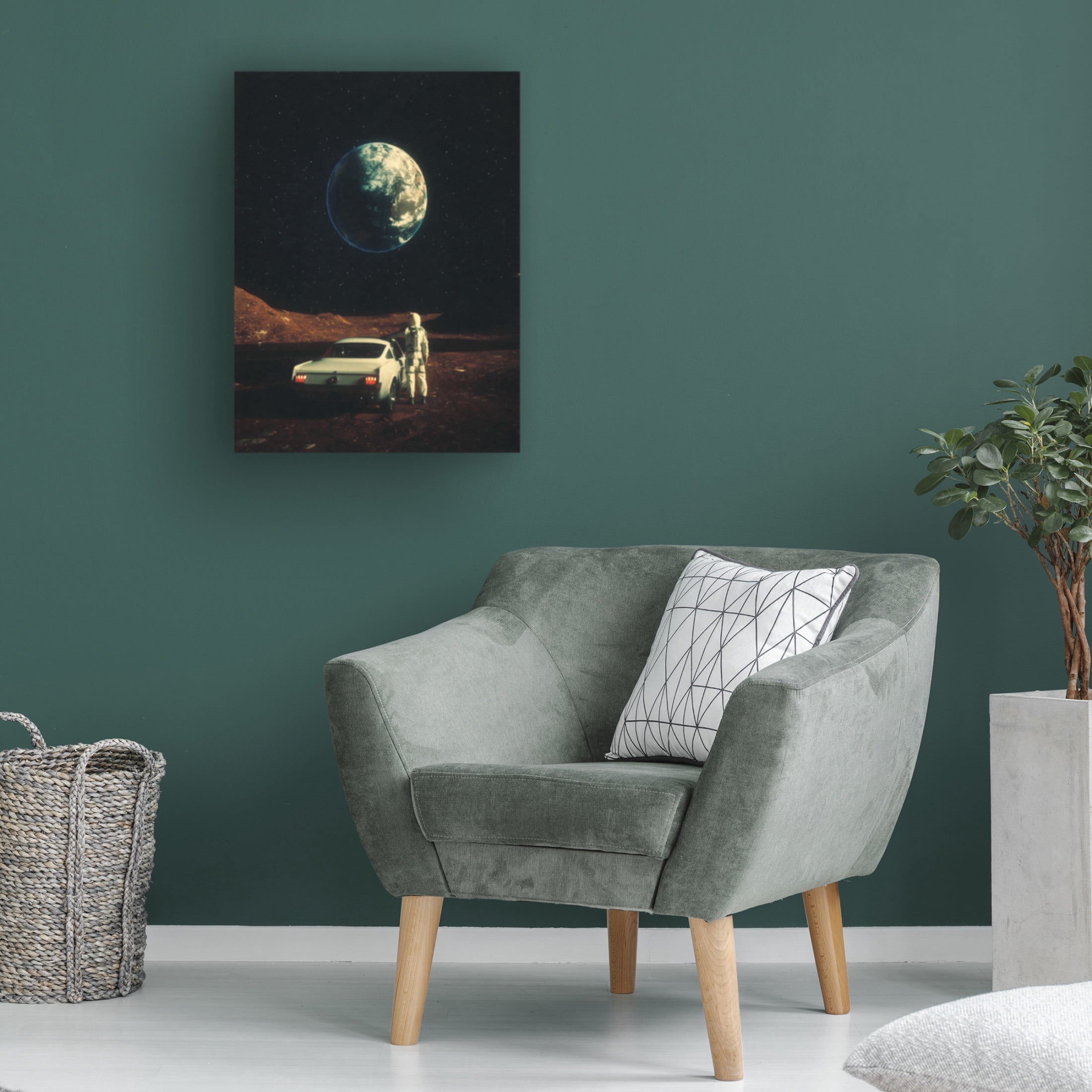 Trademark Fine Art Taudalpoi Far From Home Canvas Wall Art