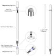 thumbnail image 4 of Stylus for iPad (1 Pcs), WUSI Magnetic Disc Universal Stylus Pens Touch Screens for Apple/iPhone/Ipad pro/Mini/Air/Android/Microsoft/Surface All Capacitive Touch Screens - White, 4 of 7