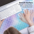 thumbnail image 5 of Multifunctional Office Desk Pad, Water-Resistant PU Leather Mouse Pad, Home DÃ©cor Large Desk Organizer Mat, Non Slip Base Writing Pads for Home & Office 31.5" x 15.7" - Scales, 5 of 6