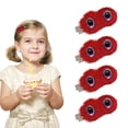 thumbnail image 1 of 4 Uds. Clip de bola de pelo divertido Clip LATERAL accesorios para el cabello femeninos, 1 of 5