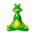thumbnail image 2 of Animal Yoga Frogs Figurine Sculpture Decor Lifelike Multipurpose Decorative Fine B, 2 of 9