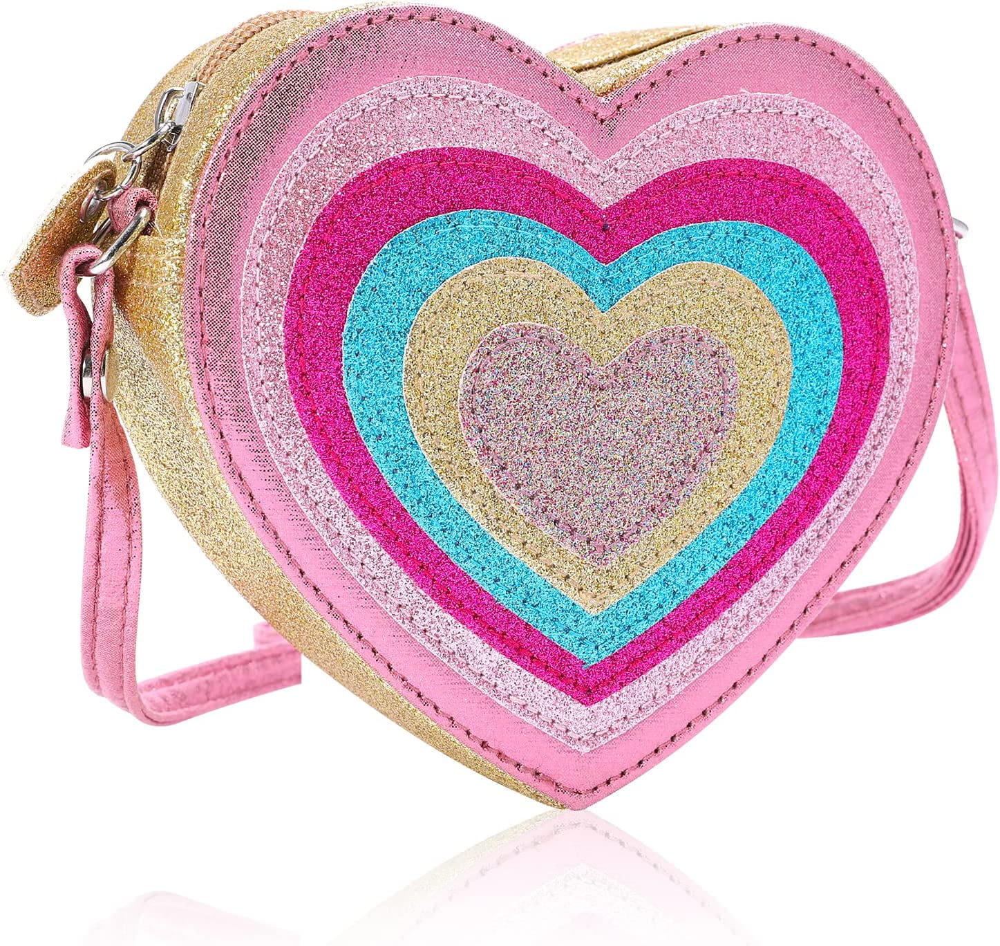 Heartshaped purse Pink purse Girl purse Kid purse Children purse Girl