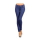 thumbnail image 2 of Jeggings azules para mujer, pantalones vaqueros ajustados, elásticos, sexys, suaves, tipo lápiz, talla M, 2 of 2