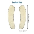 thumbnail image 4 of 2 Par Inodoro Asiento Cubierta Cojín, Cálido Inodoro Asiento Cojín, Beige, 4 of 7