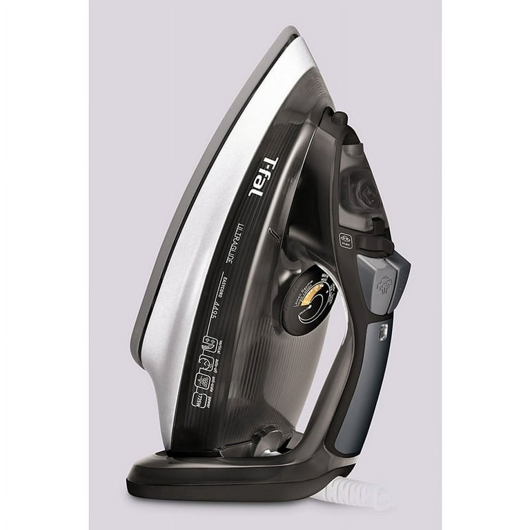 Tfal Ultraglide Plus Steam Iron, Black and Turquoise Tfal Ultraglide Plus Steam Iron, Black and Turquoise