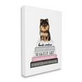 thumbnail image 3 of Stupell Industries Trendy Pomeranian Yorkie Dog Small Pet Fashion Stack,24 x 30, Design by Amanda Greenwood, 3 of 5