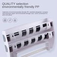 thumbnail image 2 of Plastic Wrap Paper Storage Rack Wall-Mounted Aluminum Foil Roll Rack Refrigerator Kitchen Punching-Free Shelf Gray, 2 of 10