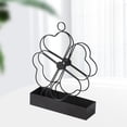 thumbnail image 1 of Soporte de bobina de de hierro, carrete repelente de a prueba de fuego, quemador de , colector de cenizas, adorno de estatua Hojas negras Soledad Soporte de bobina de, 1 of 10