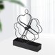 thumbnail image 1 of Holder Quemador de incienso Ornamento decorativo Artesanía Hojas negras Cola Soporte de bobina de, 1 of 8