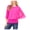 Fuschia, variant on Sam Jess Womens Smocked Waist Top Souvenir Pink L