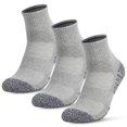 thumbnail image 1 of Calcetines 3 pares de calcetines de senderismo acolchados para hombre para deportes al aire libre informales de algodón para senderismo senderismo y caminar, 1 of 7