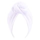 thumbnail image 1 of Guardurnaity Turbante Hijab musulmán con nudo de 2 capas, gorro elegante con cubierta en espiral, gorro de cabeza ancha, gorros de moda, accesorios Sombreros Blanco, 1 of 6