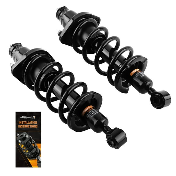 Maxpeedingrods 2x Rear Left Right Shock Absorber Struts for Honda Civic 2001-2005 171340L 133634L 15381