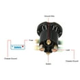 thumbnail image 6 of Unique Bargains Golf Cart 48V Solenoid for EZGO TXT 2010-2021 Replacement 612711, 6 of 6