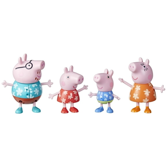 Toy Peppa Pig Peppa's Family Holiday con 4 figuras de más de 3 años