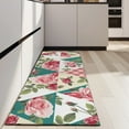 thumbnail image 4 of Pioneer Flower Floral Print Pattern Kitchen Rug Mat,Kitchen Runner Rugs Non Skid Washable,Decorative Kitchen Floor Mats for Kitchen,Sink,Laundry,17"X47", 4 of 5