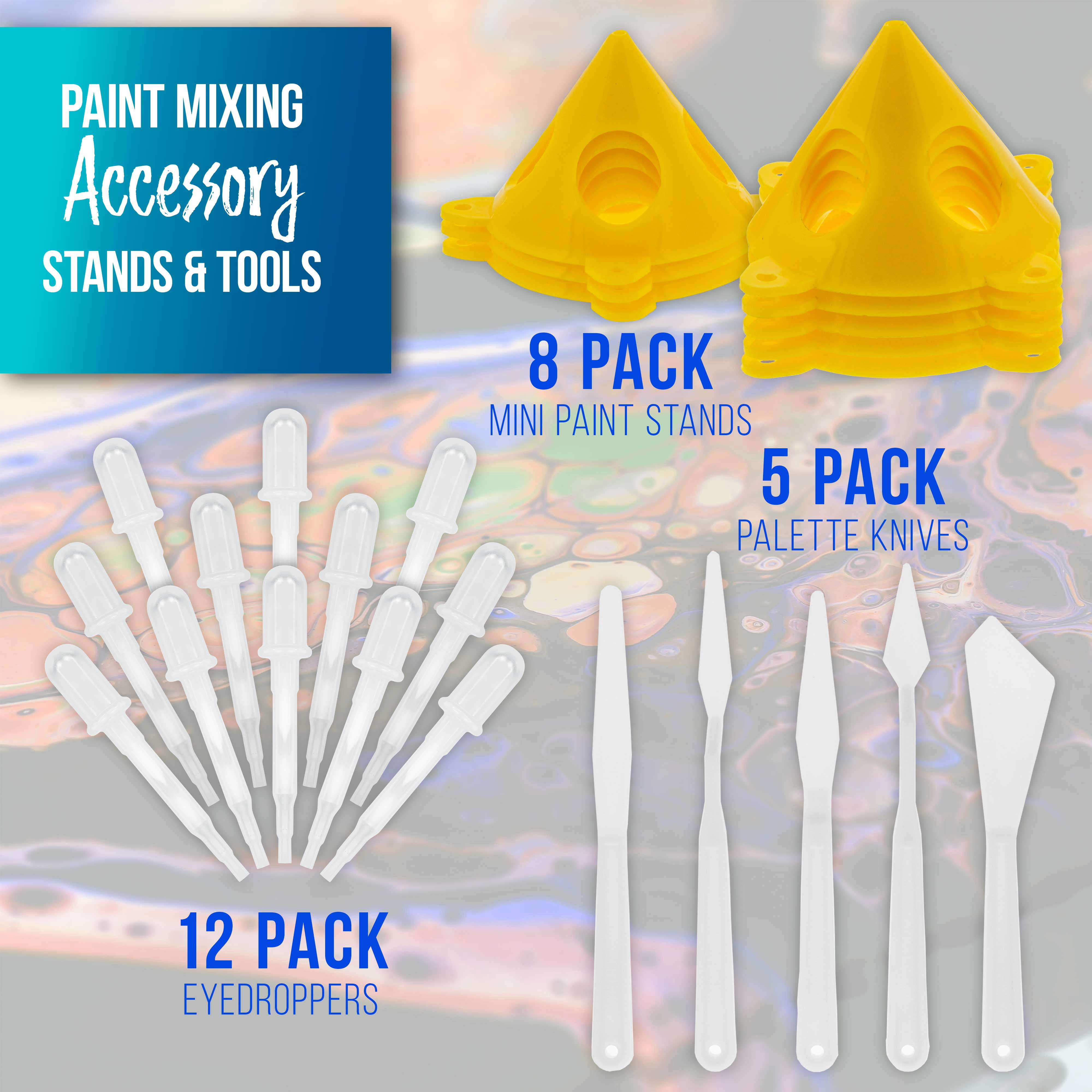 1 Quart Floetrol Additive Pouring Supply Paint Medium Deluxe Kit for Mixing, Stain, Epoxy, Resin