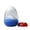 white-blue, variant on 1/3PCS Eggshell Volcano Decorative Ornament Set, Mini Eruption Egg Desktop Display, Colorful Novelty Tabletop Decor for Home Office Shelf Decoration