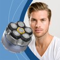 thumbnail image 2 of KRONDO Head Shavers for Bald Men - 10000 RPM High-Speed 6d Magnetic Electric Razor for Fast Shaving, Ipx8 Waterproof for Fast Shaving, USB-c Cable and Storage Bag for Home & Travel, 2 of 8