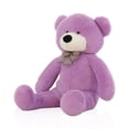 thumbnail image 2 of WOWMAX Giant Huge Teddy Bear Cuddly Stuffed Plush Animals Soft Toy Doll Purple 47 Inches, 2 of 6