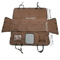 thumbnail image 4 of Unique Bargains 1 Pc Durable Car Seat Cover for Pet Thickened Waterproof Brown, 4 of 6