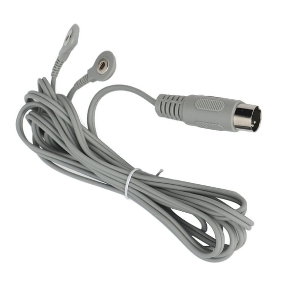 Electrodes Wire Cable, Physical Therapy Electrodes Lead Wire Health Care 8.2ft Massage For Home For Massager Machine
