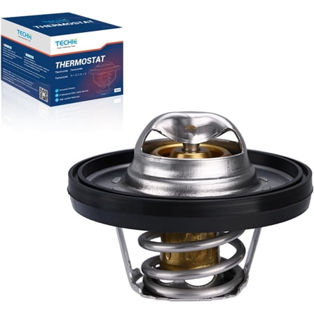 Techie Engine Thermostat 7420-195 Compatible with Jeep Commander,Grand Cherokee 3.7L,Coolant Thermostat For Ram 1500 2011-2013,Dodge Durango 2000-2009,for Chrysle Aspen 4.7L 2007-2009,195°F