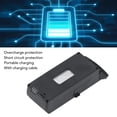 thumbnail image 4 of 2pcs 3.7V 1800mah Lithium Battery for S6 G6 RC Aircraft Replacement RC Drone Battery Charging Cable Set, 4 of 7