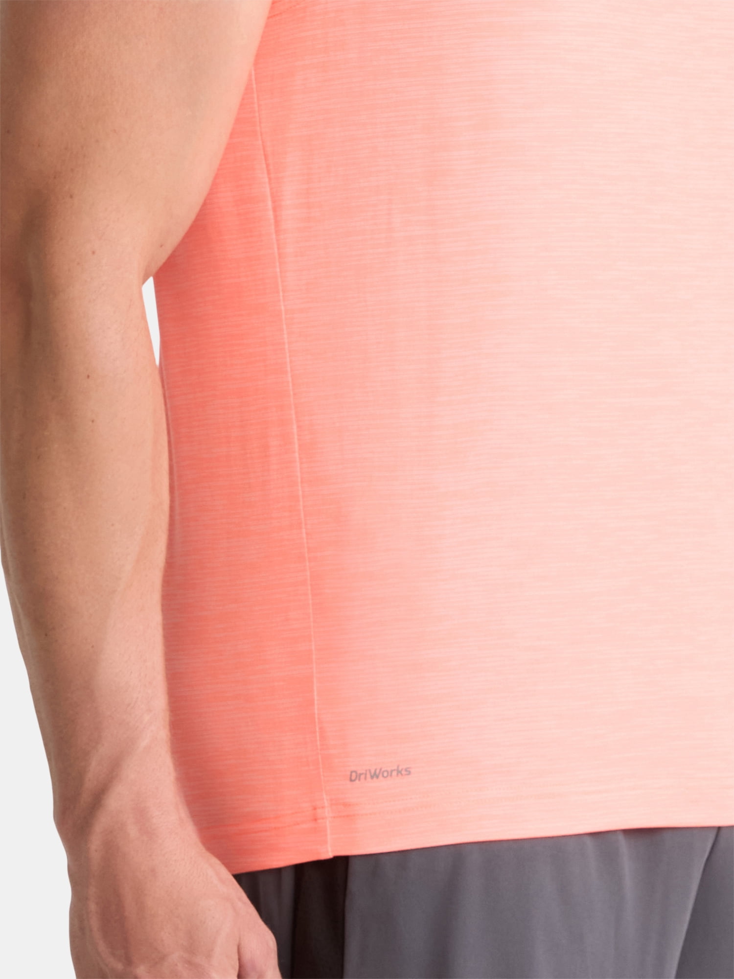 Athletic Works Men's & Big Men's Jersey and Space Dye Muscle Tee, Sizes XS-5XL