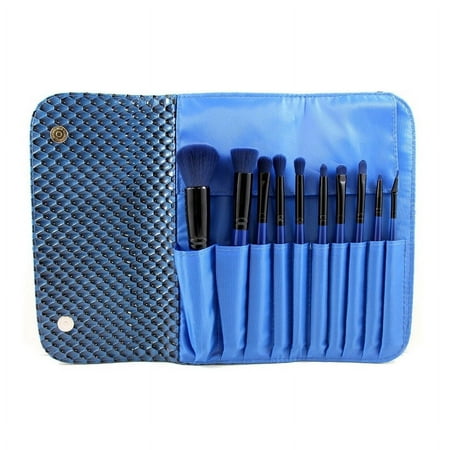 MORPHE BRUSHES 10 Piece 3D Pattern Navy Blue - Set 695