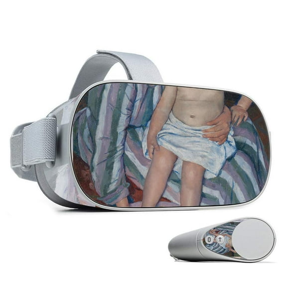 MightySkins Skin Compatible with Oculus Go - The Childs Bath | Protective, Durable, and Unique Vinyl Decal wrap Cover | Easy to Apply, Remove, and Change Styles | Made in The USA