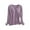 503_Purple, variant on frariair Modal Pajamas women Long Sleeve Sleep T Shirt Basic Layer Stretchy Shirts Neck Pajama Top Blue