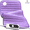 Purple, variant on Heating Pad for Back,Neck,Abdomen,Shoulder,Knee,Arms,Legs,Dry/Moist Heat & Auto Shut off,Birthday Gifts for Men and Women, 12" x 24",Leopard, 1 Pack