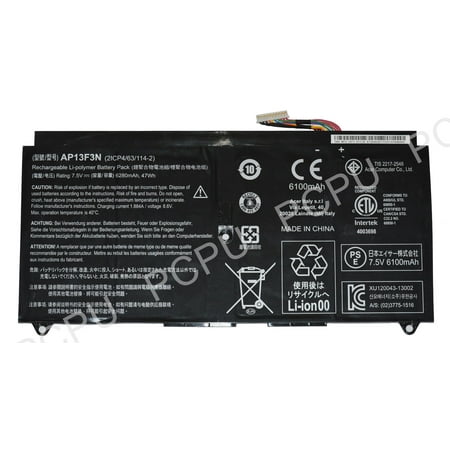 AP13F3N Acer S7-392 battery AP13F3N