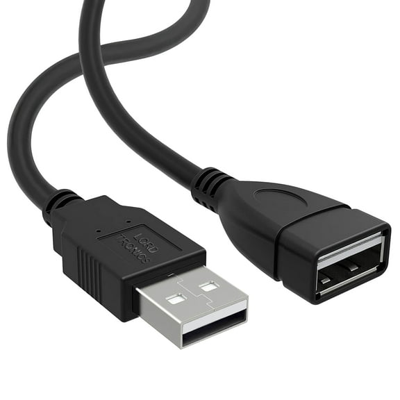 USB Extender Cable 5FT Male to Female USB A Male to USB A Female 2.0 Data Transfer