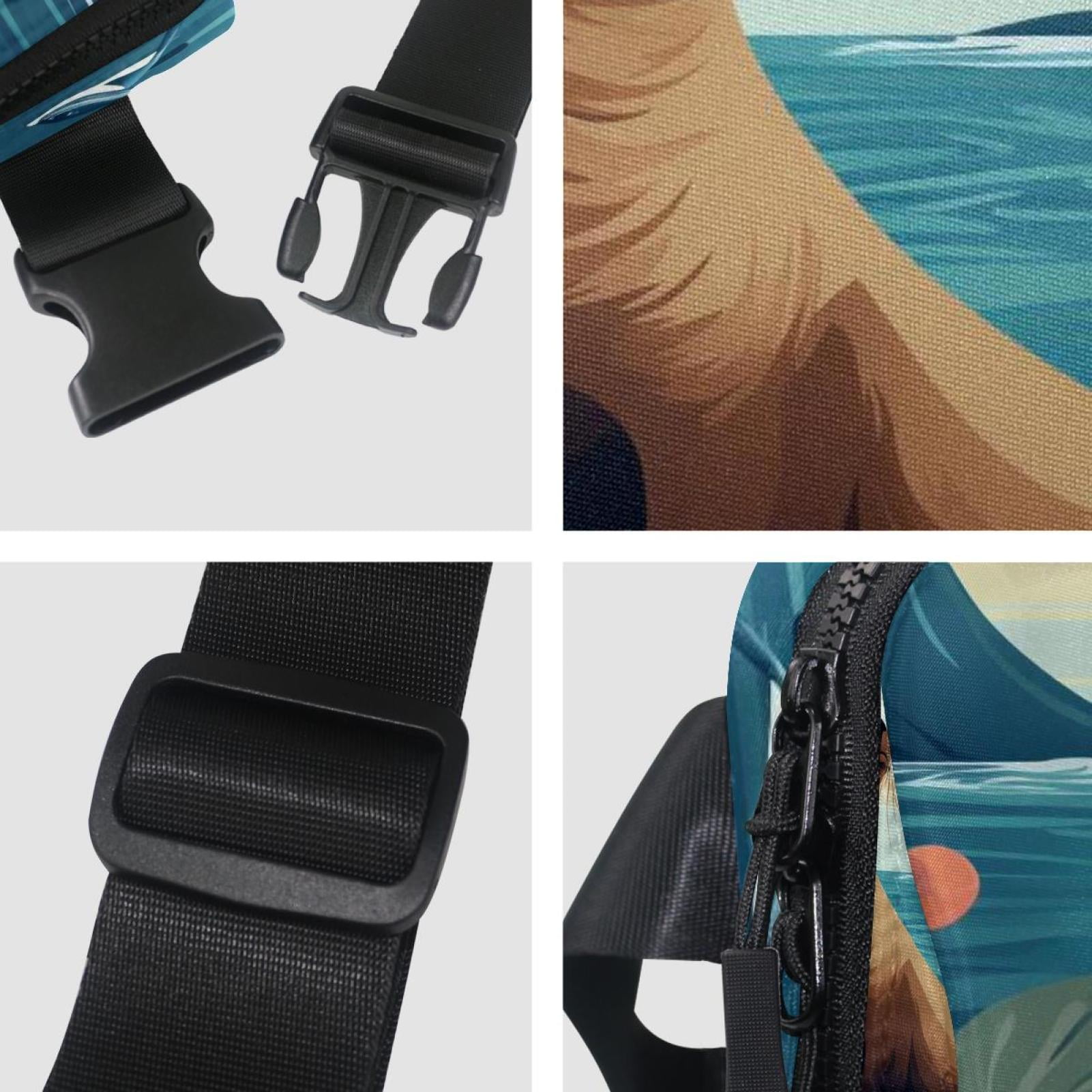 Sea lion Waist Pack Running Belt Fanny Packs Lightweight Adjustable with Extension Strap Unisex