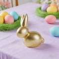 thumbnail image 2 of Lunxisen 1 Pcs Resin Easter Figurine Home Decor Centerpiece Holiday Tabletop Ornament Handcrafted Decorative Accent, 2 of 7
