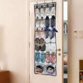 thumbnail image 3 of Wall Hanging-Over The Door Shoe Toy Organizer Rack Oxford Cloth Hanging Storage Space Saver with 22 Pockets, 3 of 7