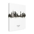 thumbnail image 2 of Trademark Fine Art 'Chicago Illinois Skyline Portrait II' Canvas Art by Michael Tompsett, 2 of 3