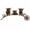 C, variant on Decor Yard Art Garden Card Stake, Rustic Yard Art Sculpture with Weatherproof Coating, Outdoor Lawn and Patio Decor for Flower Bed and Backyard