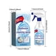 thumbnail image 2 of Spray limpiador multiusos para baño | 120ml Potente Removedor de Cal | Solución desinfectante y desodorizante para bañeras, espejos, azulejos, grifos | Aplicación de niebla de espuma de modo dual |, 2 of 7