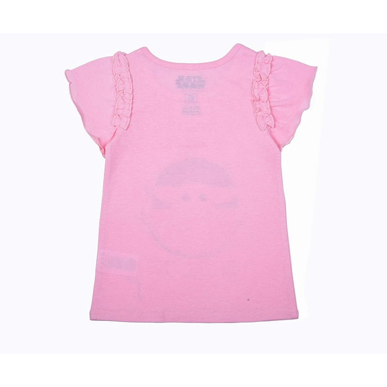 Cute I Am Baby Yoda T-Shirt (Youth) Pink 3-6 Months