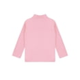thumbnail image 4 of Manyakai Kids Girls Boys Basic Long Sleeve Turtleneck T-Shirts Fall Winter Warm Pullover Thermal Tops Pink 110, 4 of 5