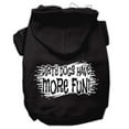 thumbnail image 6 of Pet, Dog  Cat Hoodie Screen Printed, "Dirty Dogs Have More Fun", 6 of 10