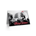thumbnail image 2 of Alternative Christmas Xmas Horse Head Weird Funny Greetings Card Plus Envelope Blank inside, 2 of 3