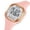 Pink, variant on HYLLai Sports Digital Watch – Waterproof with Luminous Display, Stopwatch, Alarm, Suitable for Men and Women, Outdoor Activities (Pink)