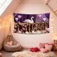 thumbnail image 5 of Eoozwa 3 Packs Valentines Tapestry Heart Decor Wall Hanging Soft Polyester Fabric Large 71x45 Inches for Bedroom Living Room Dorm Wall Decorations Festival Home Decor, 5 of 6