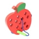 thumbnail image 2 of Juguetes Montessori de Juguete de Frutas con Cordones de Madera, Juguetes Educativos con Cordones, Juguetes para Niños Pequeños para Enhebrar para Beb Manzana, 2 of 9