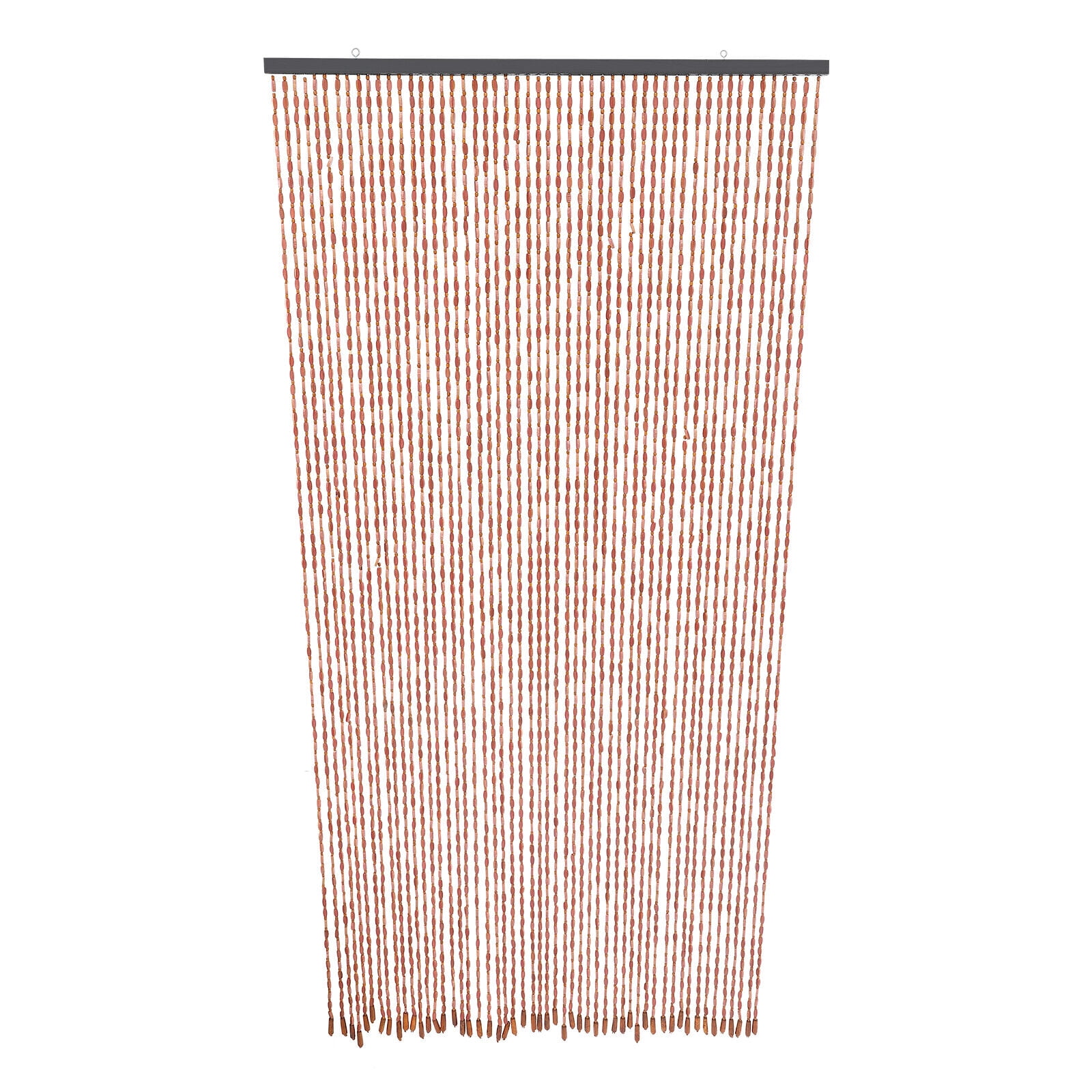 Miumaeov 52 Strings Door Curtain Bamboo & Wood Beaded Curtain For Doorway Room Devider 200x90cm