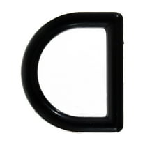 Paracord Planet Black Plastic D-Rings – Multiple Sizes & Packs – Lightweight – All Purpose